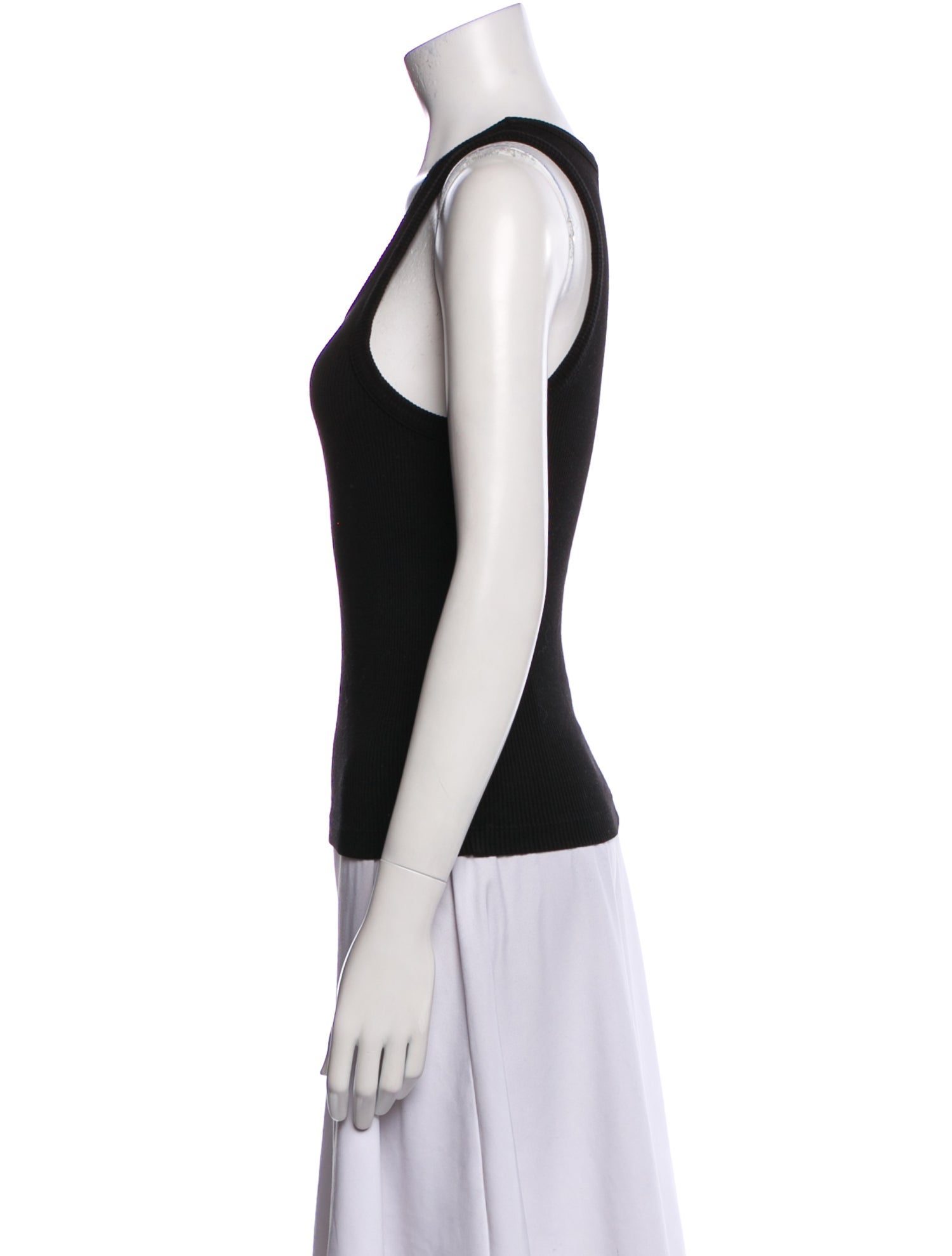 AGOLDE Scoop Neck Sleeveless Top